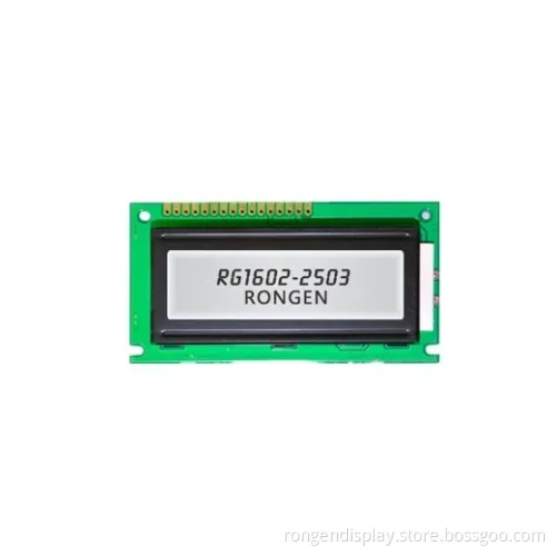 FSTN 2.5inch LCD Display 16 X 2 Resolution LCD Screen
